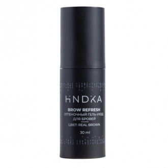 Hindika, Тонирующий гель-уход Brow Refresh, 30 мл