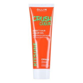 OLLIN, Гель-краска Crush Color, Оранж, 100 мл