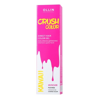 OLLIN, Гель-краска Crush Color, Фуксия, 100 мл