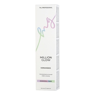 TNL, Крем-краска для волос Million Glow Ammonia Free 10.081 (УЦЕНКА)