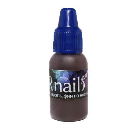 Airnails, Краска для аэрографии Горький шоколад (шоколад), 10 мл