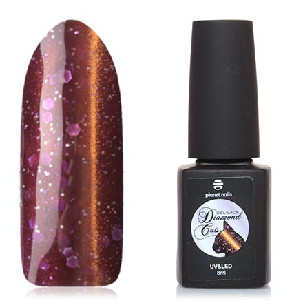 Гель-лак Planet Nails Diamond cats №763