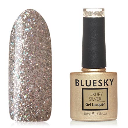 Гель-лак Bluesky Luxury Silver №516