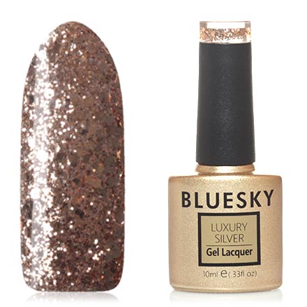 Гель-лак Bluesky Luxury Silver №519