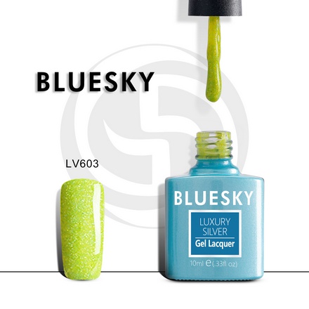 Гель-лак Bluesky Luxury Silver №603