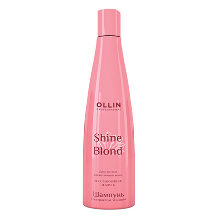 OLLIN, Шампунь Shine Blond, 300 мл