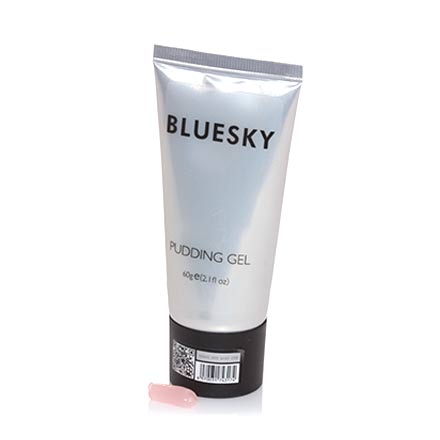 Bluesky, Pudding Gel прозрачно-розовый, 60 г