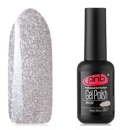 Гель-лак PNB №061, Party shine