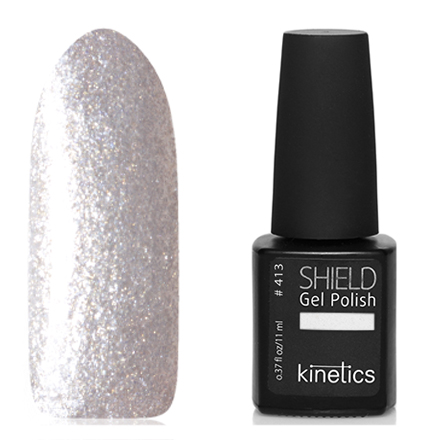 Гель-лак Kinetics Shield №413, Glitter for breakfast