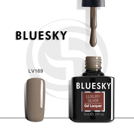 Гель-лак Bluesky Luxury Silver №169