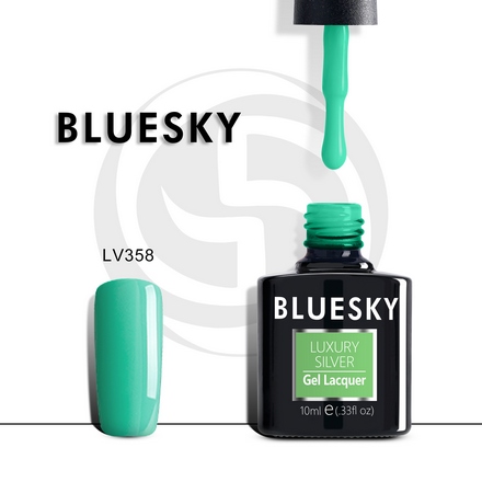 Гель-лак Bluesky Luxury Silver №358