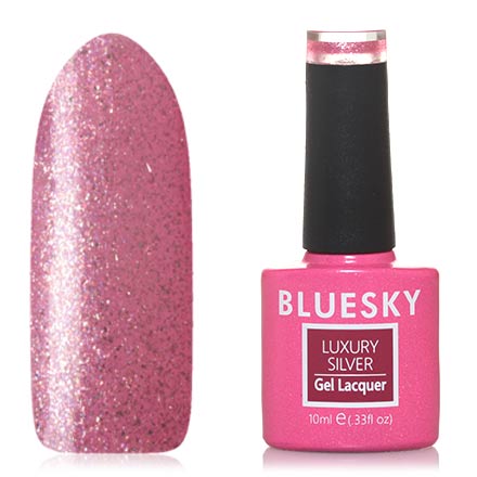 Гель-лак Bluesky Luxury Silver №437