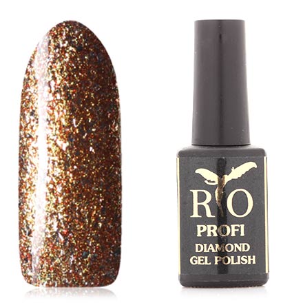 Гель-лак Rio Profi Diamond №3, Золотой слиток