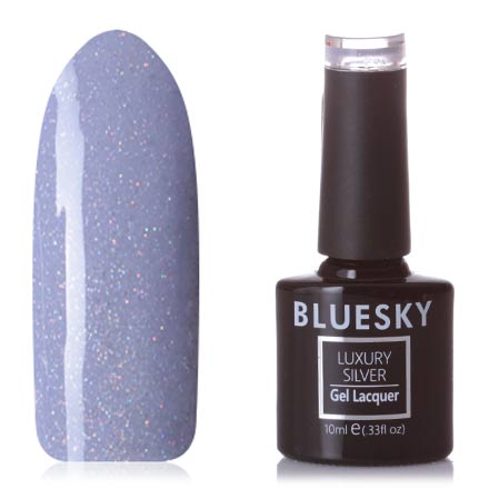 Гель-лак Bluesky Luxury Silver №702