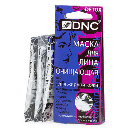 DNC, Маска для лица «Очищающая», 3х15 мл