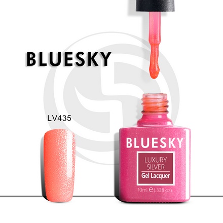 Гель-лак Bluesky Luxury Silver №435