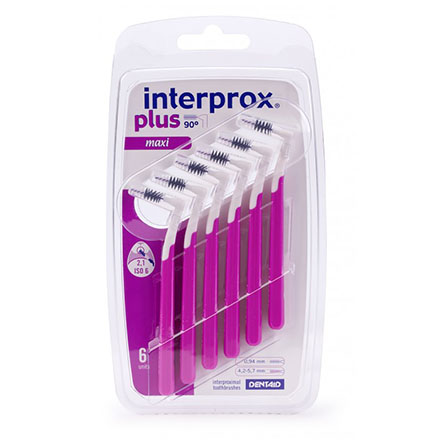 DENTAID, Межзубной ершик Interprox Plus Maxi, 6 шт.