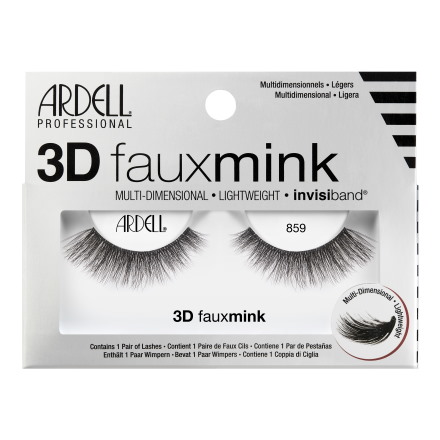 Ardell, Накладные ресницы 3D Faux Mink №859, размер L