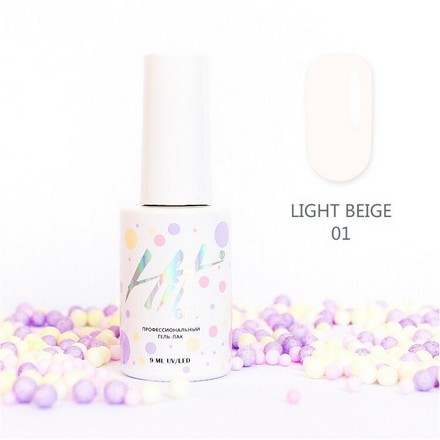 Гель-лак HIT Gel Light Beige №01