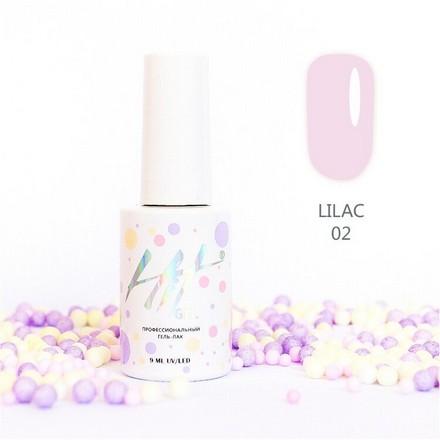 Гель-лак HIT Gel Lilac №02