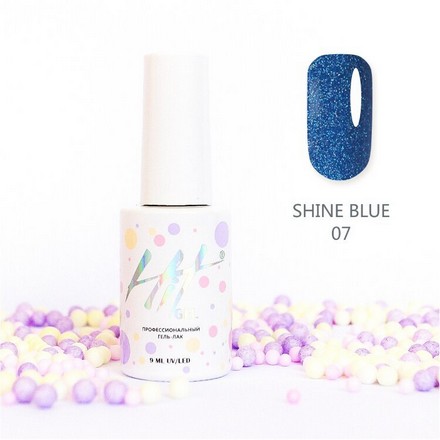 Гель-лак HIT Gel Shine Blue №07