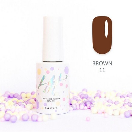 Гель-лак HIT Gel Brown №11