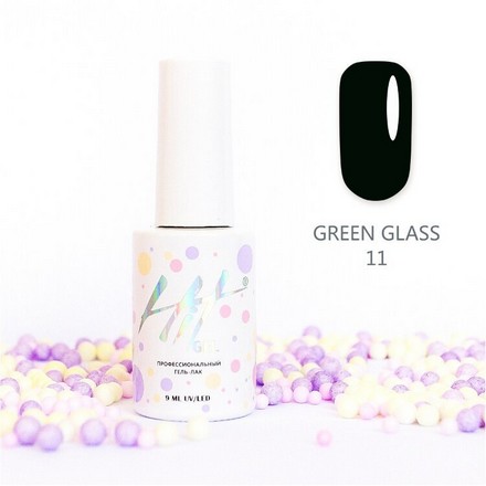 Гель-лак HIT Gel Green Glass №11