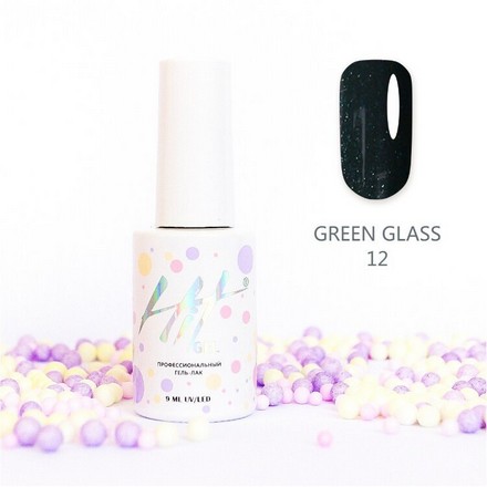 Гель-лак HIT Gel Green Glass №12