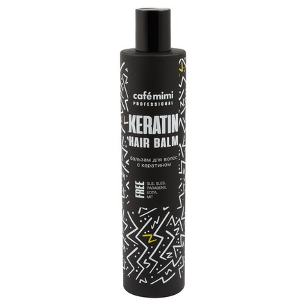 Cafemimi, Бальзам для волос Keratin, 300 мл