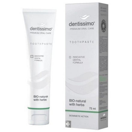 Dentissimo, Зубная паста BIO-Natural, 75 мл