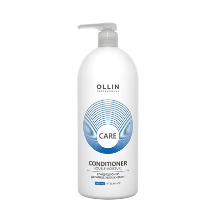 OLLIN, Кондиционер Care Double Moisture, 1000 мл