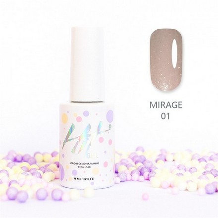 Гель-лак HIT Gel Mirage №01