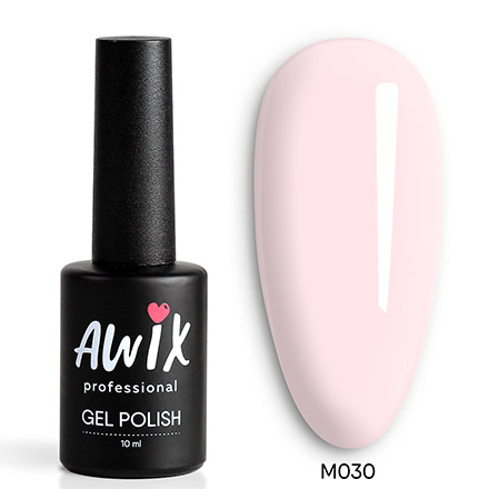 AWIX Professional, Гель-лак Milky №30