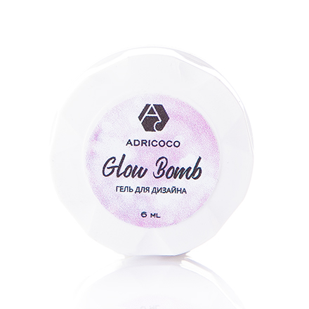 ADRICOCO, Гель Glow Bomb №1, «Золотой песок»