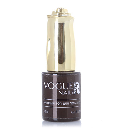 Vogue Nails, Топ матовый Вельвет, 10 мл