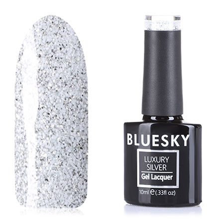 Гель-лак Bluesky Luxury Silver №748