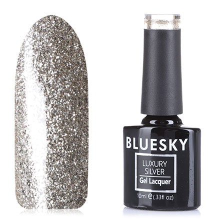 Гель-лак Bluesky Luxury Silver №751