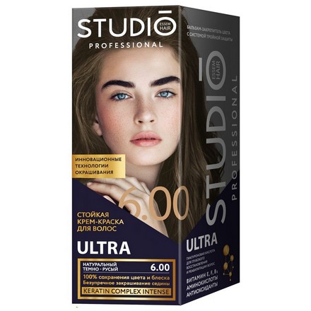 Studio, Краска для седых волос Ultra 6.00