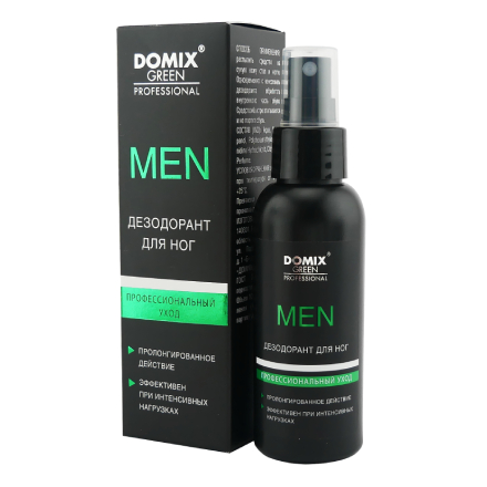 Domix, Дезодорант для ног Men, 100 мл