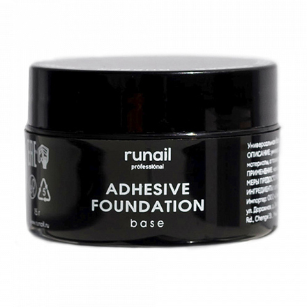 ruNail, Универсальная база Adhesive Foundation №6471