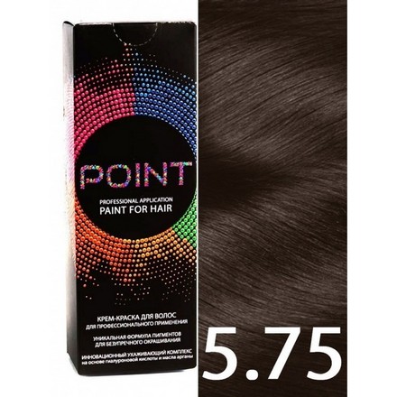 POINT, Крем-краска для волос 5.75