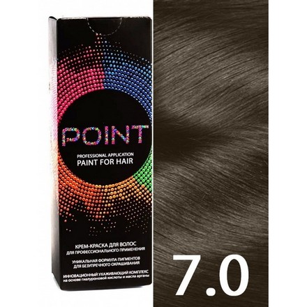 POINT, Крем-краска для волос 7.0