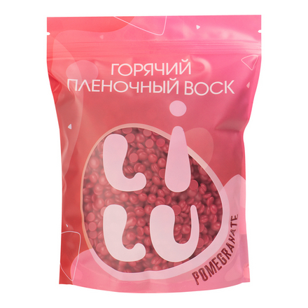 LILU, Горячий пленочный воск в гранулах Pomegranate, 700 г