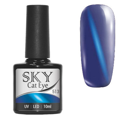 Гель-лак SKY Cat Eye №513