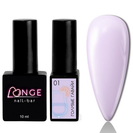 Гель-лак LONGE nail-bar «Голубые Гавайи» №01