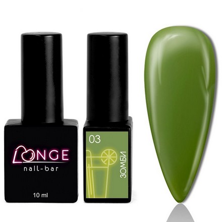 Гель-лак LONGE nail-bar «Зомби» №03