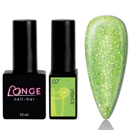 Гель-лак LONGE nail-bar «Зомби» №07