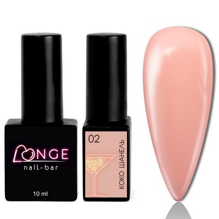 Гель-лак LONGE nail-bar «Коко Шанель» №02