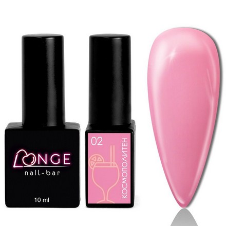 Гель-лак LONGE nail-bar «Космополитен» №02