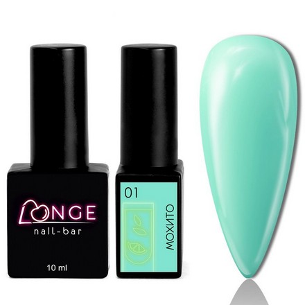 Гель-лак LONGE nail-bar «Мохито» №01